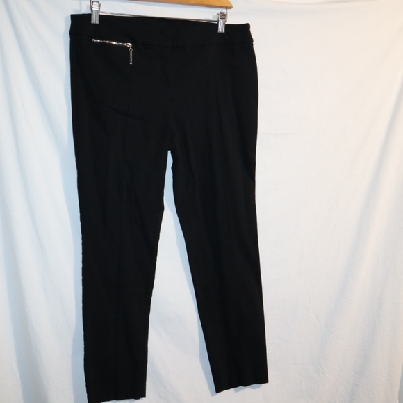 Alfani Petite 14P Ankle Pant Zip Pocket - Picture 8 of 11